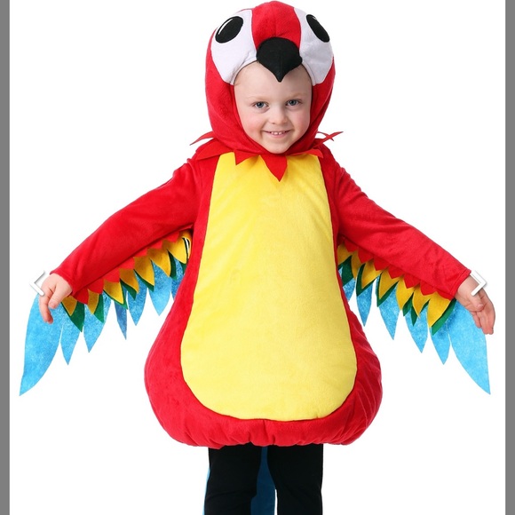 Pirate's Parrot Toddler Halloween Costume - 2T - Picture 1 of 4